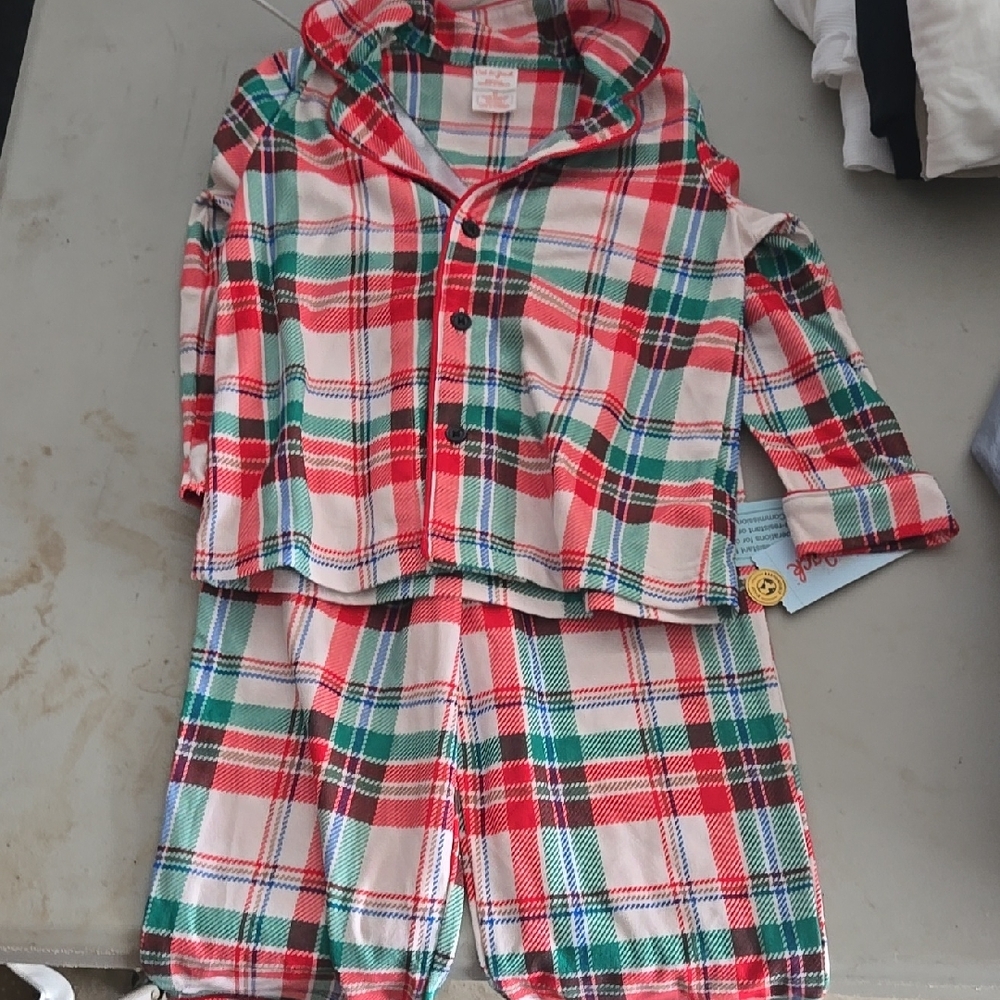Plaid Kids Pajamas